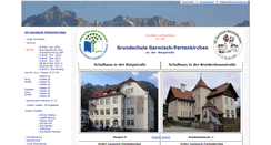 Desktop Screenshot of grundschule-garmisch.de